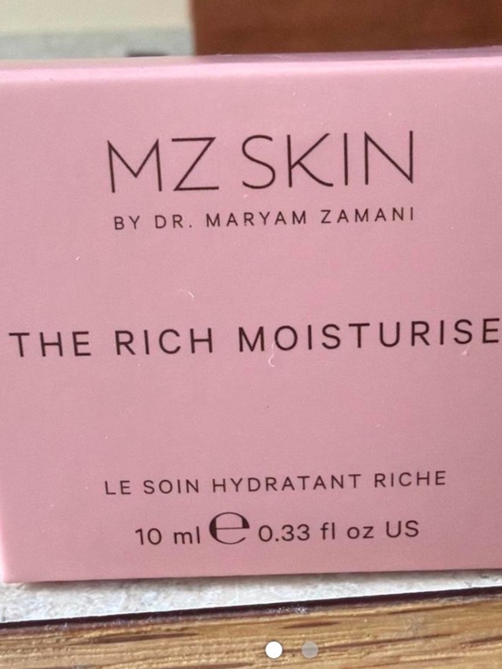 Skin MZ The Rich Moisturiser - Pink
